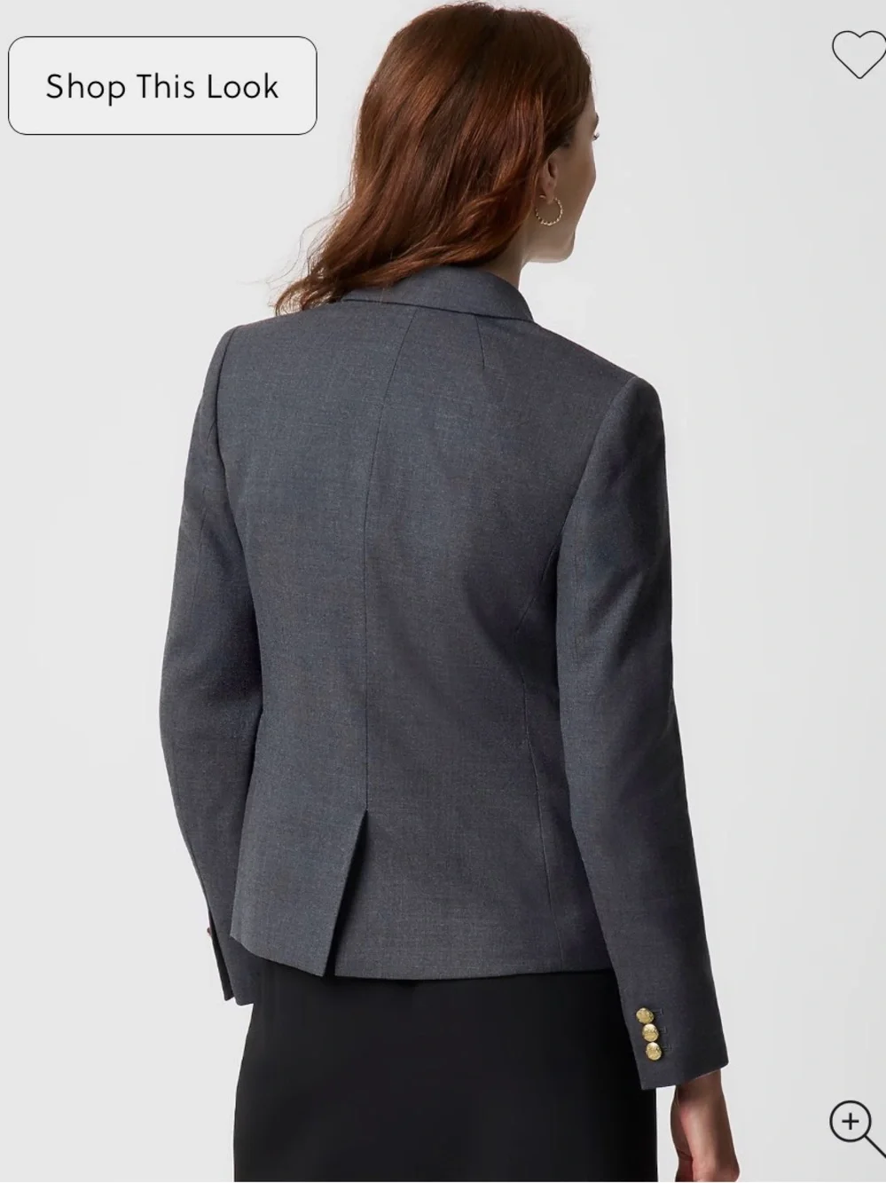 J.Crew Factory Original schoolboy blazer Navy Sz 2
